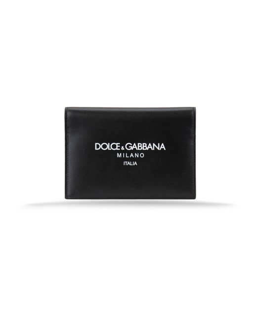 Dolce & Gabbana Black Wallets & Cardholders for men
