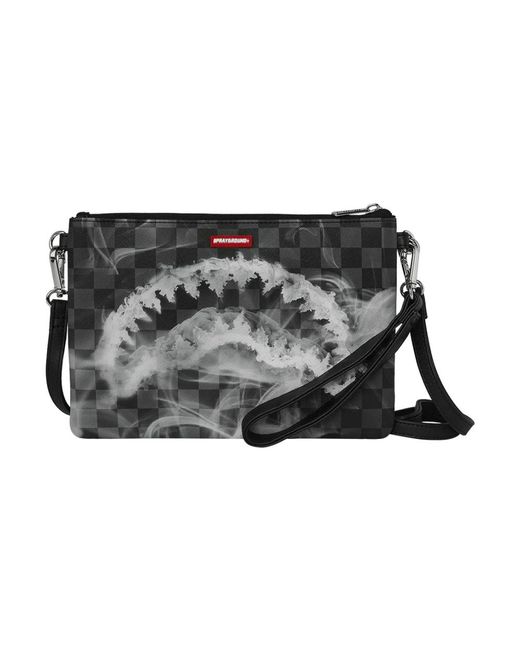 Sprayground Black Cross Body Bags for men