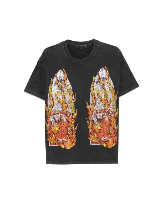 Who Decides War Black T-Shirts for men