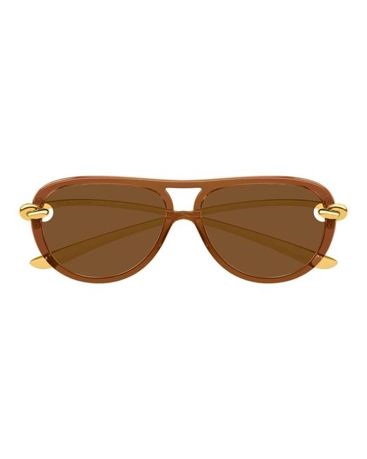 Bottega Veneta Brown Sunglasses