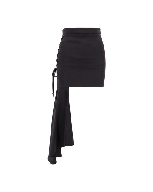 Elisabetta Franchi Black Short Skirts