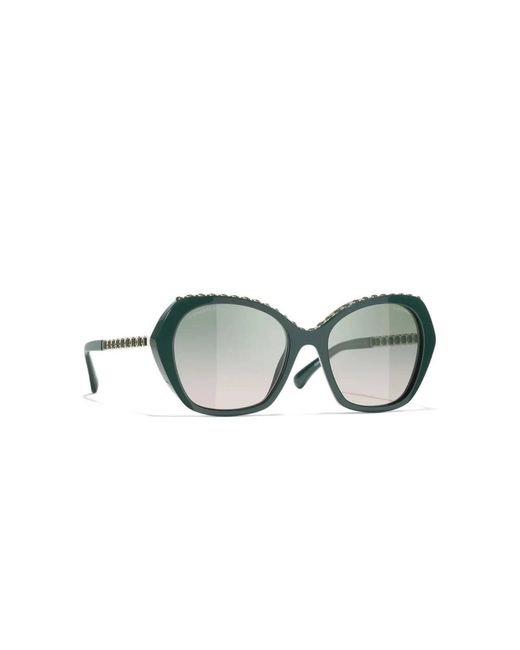 Chanel Green Sunglasses