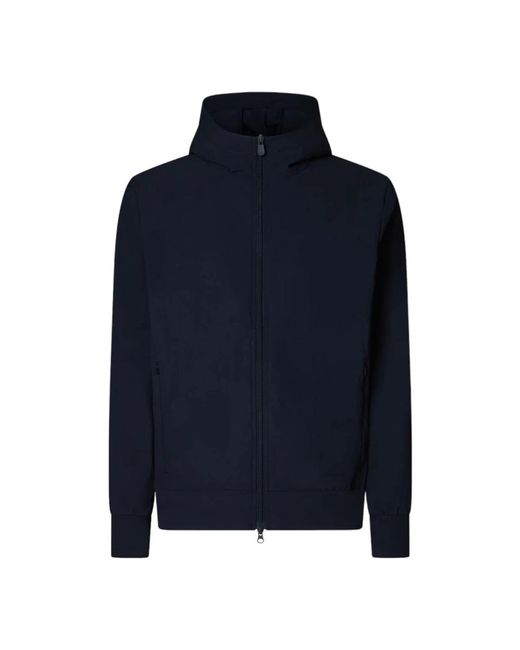 Save The Duck Blue Zip-Throughs for men
