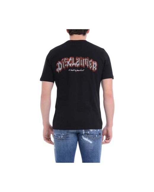 DISCLAIMER Kurzarm T-Shirt Mit Logo-Print in Black für Herren
