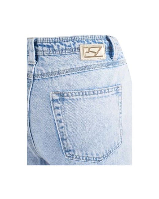 Trousers > slim-fit trousers Yes Zee en coloris Blue