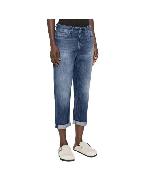 Cropped Jeans Dondup de color Blue