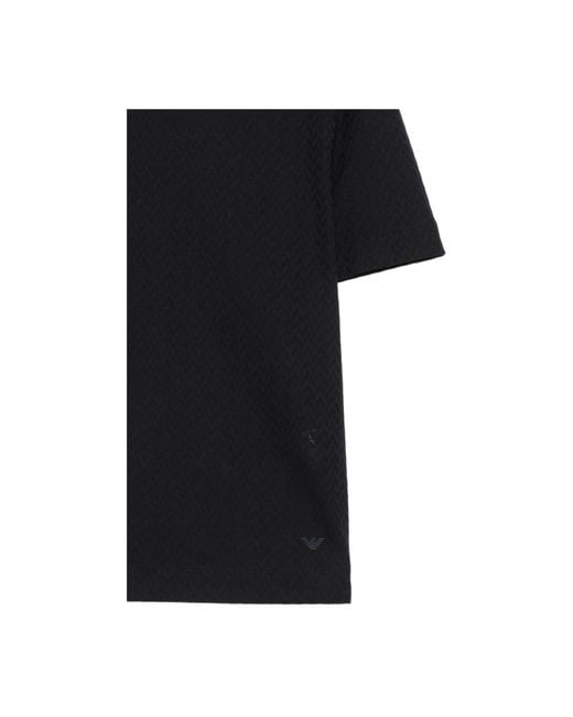 Emporio Armani Black T-Shirts for men