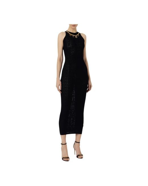 Midi Dresses di Elisabetta Franchi in Black