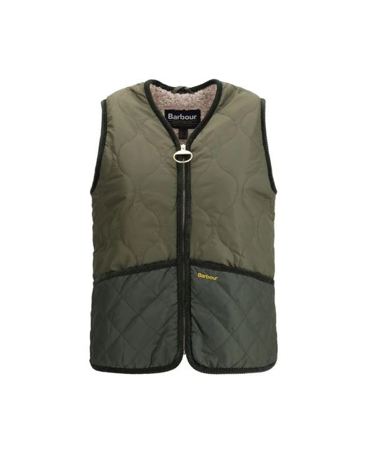 Barbour Vests in het Green