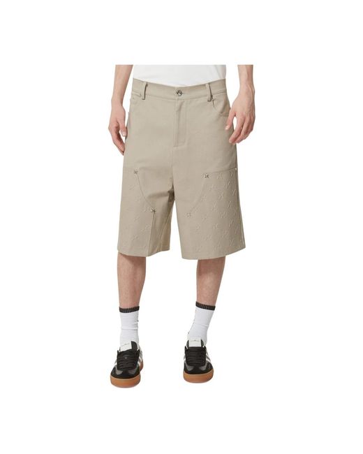 Long Shorts RICHMOND de hombre de color Natural