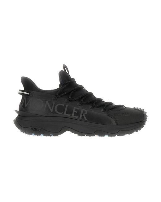 Moncler Stylische sneakers für einen trendigen look in Black für Herren