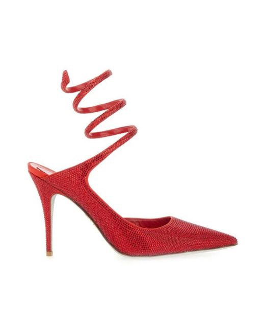 Rene Caovilla Pumps in het Red