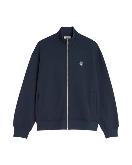 Maison Kitsuné Blue Zip-Throughs for men