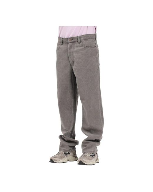 Dickies Gray Straight Fit Jeans for men