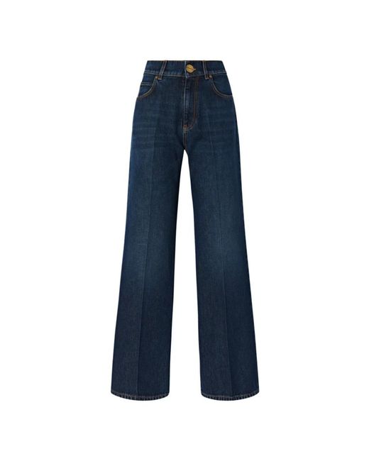 Pinko Blue Wide Jeans