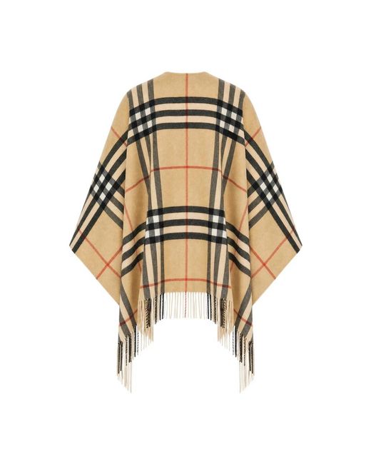 Capes Burberry de color Metallic