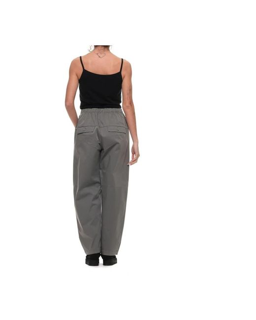 Trousers > wide trousers Transit en coloris Gray