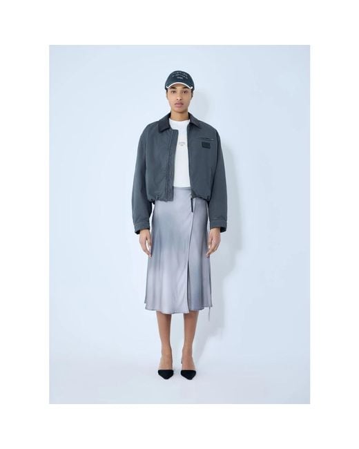 Acne Blue Midi Skirts