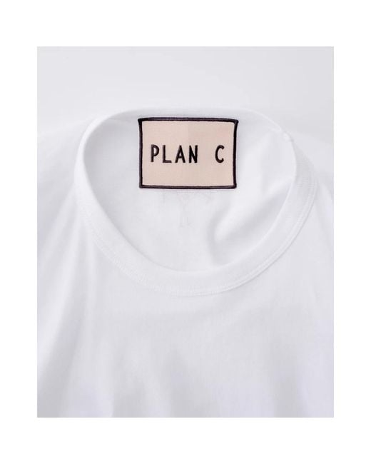 Plan C White T-Shirts