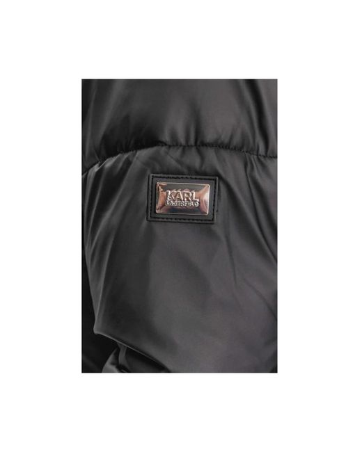 Karl Lagerfeld Puffer Jacket in het Black voor heren