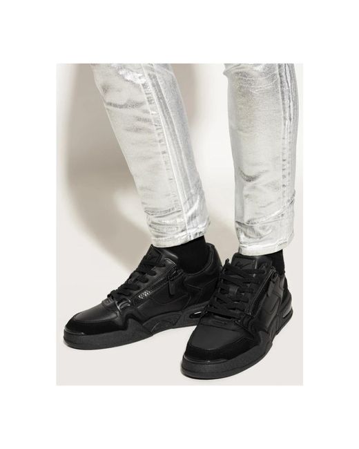 Giuseppe Zanotti Black Sneakers for men