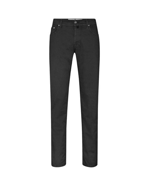 Jacob Cohen Black Slim Fit Jeans for men