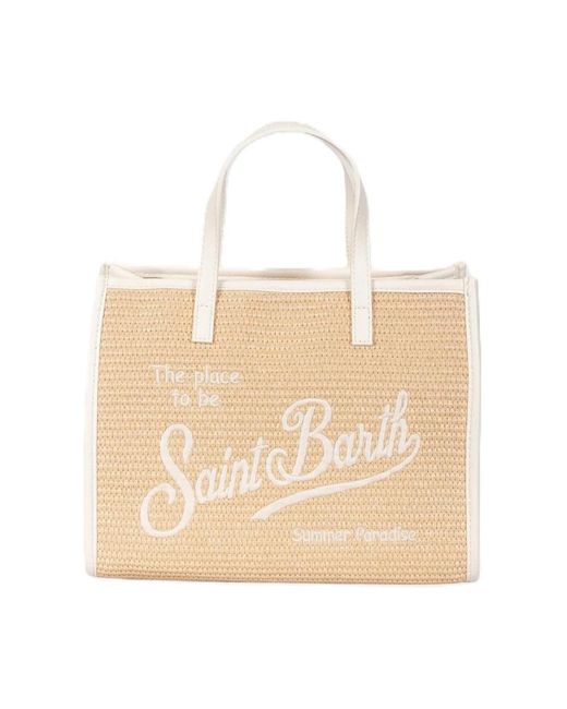Mc2 Saint Barth Natural Shopping Bags