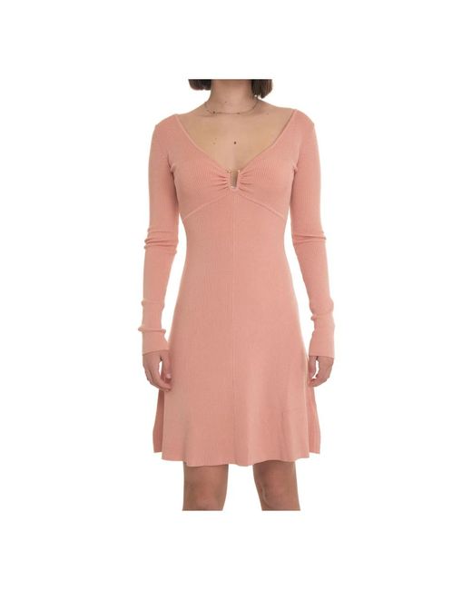 Short Dresses Guess de color Pink