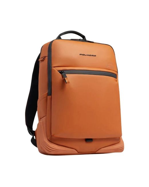 Piquadro Orange Backpacks for men