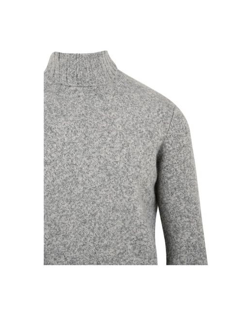 FILIPPO DE LAURENTIIS Gray Turtlenecks for men