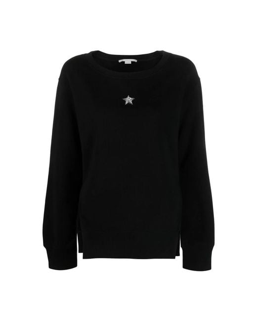 Felpa nera da donna aw23 di Stella McCartney in Black