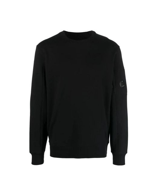 C P Company Logo lens patch sweatshirt in Black für Herren