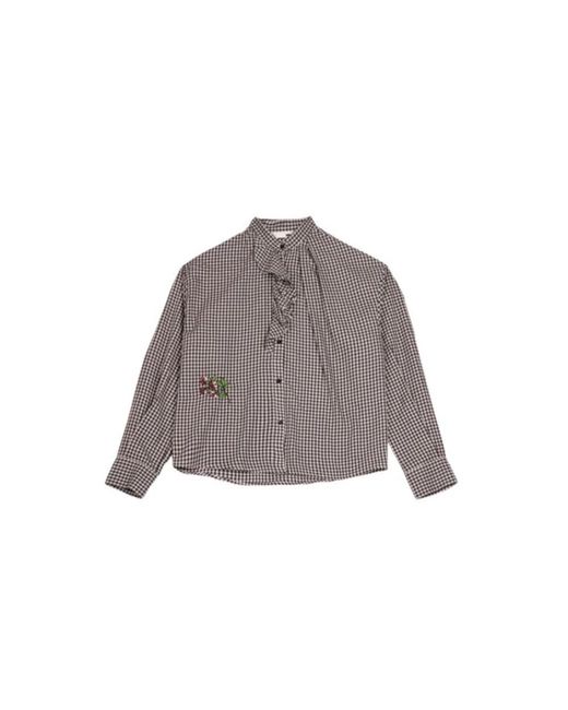 Mii Blouse in het Gray