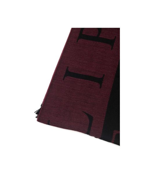 Philipp Plein Black Scarves for men