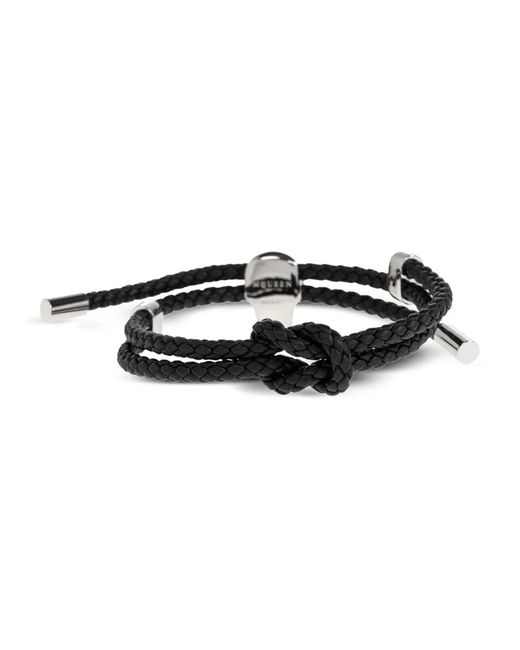 McQueen Black Bracelets for men