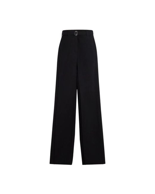 Lanvin Black Wide Trousers