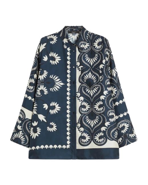 Weekend by Maxmara Blue Shirts