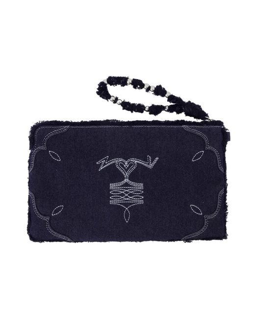 Zadig & Voltaire Blue Clutches