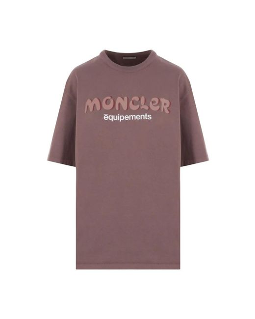 Moncler Purple T-Shirts