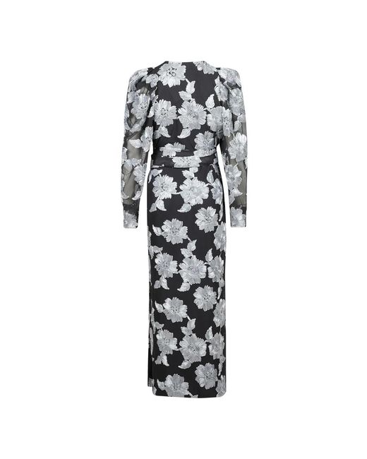 ROTATE BIRGER CHRISTENSEN Black Midi Dresses