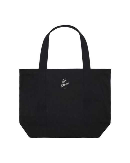 Tote Bags di Maison Kitsuné in Black