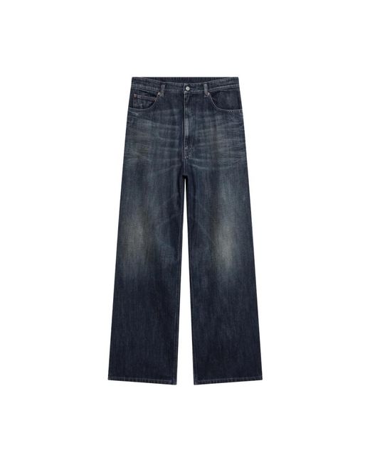 MM6 by Maison Margiela Blue Wide Jeans for men