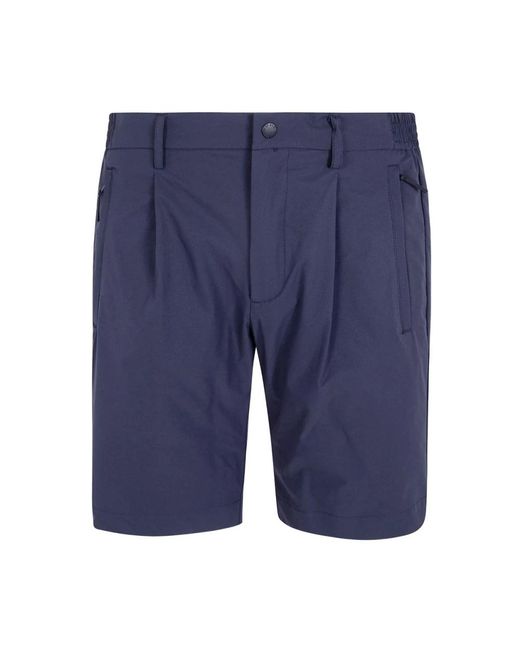 People Of Shibuya Blue Casual Shorts for men