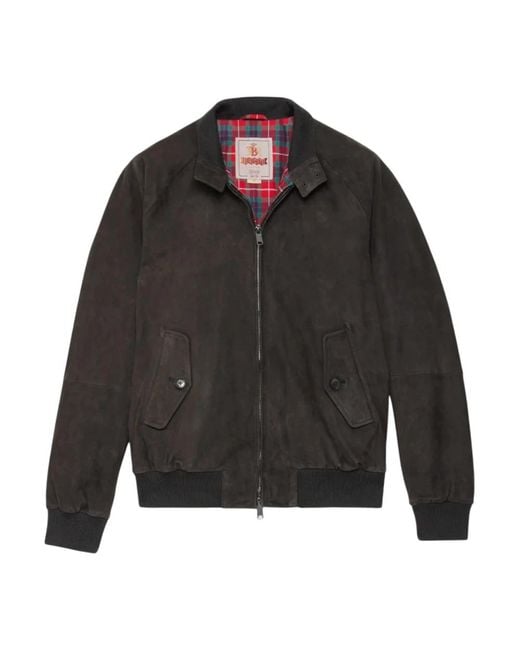 Baracuta Black Bomber Jackets for men