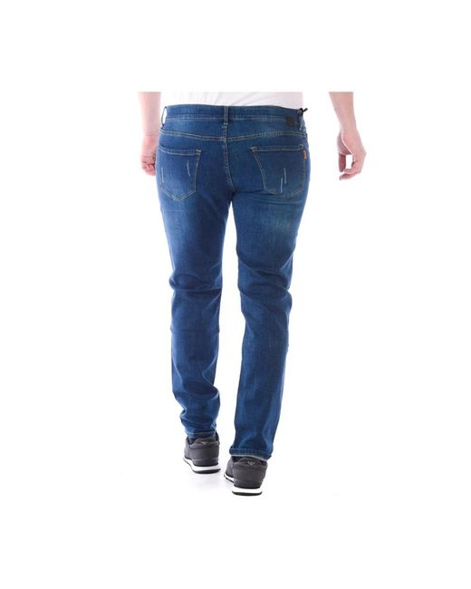 Daniele Alessandrini Blue Slim Fit Jeans for men