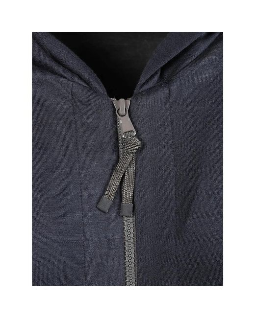 Brunello Cucinelli Black Zip-Throughs