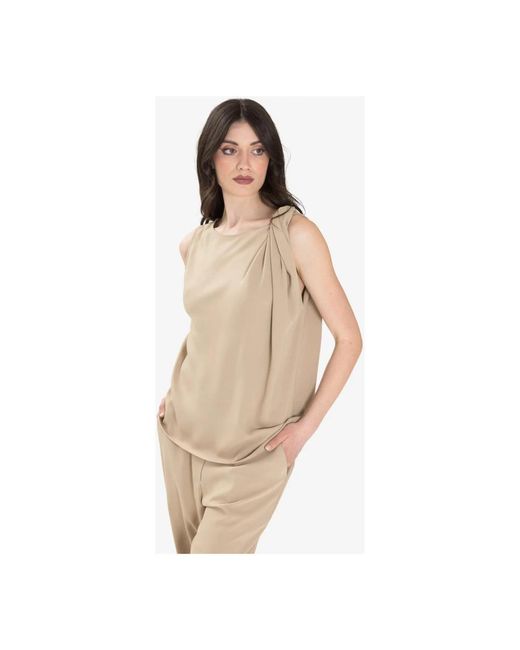 P.A.R.O.S.H. Cady Top in het Natural