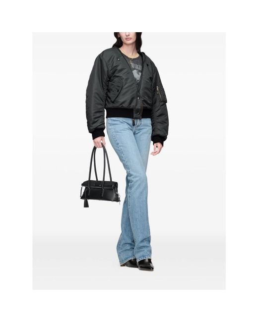 Maison Margiela Black Bomber Jackets