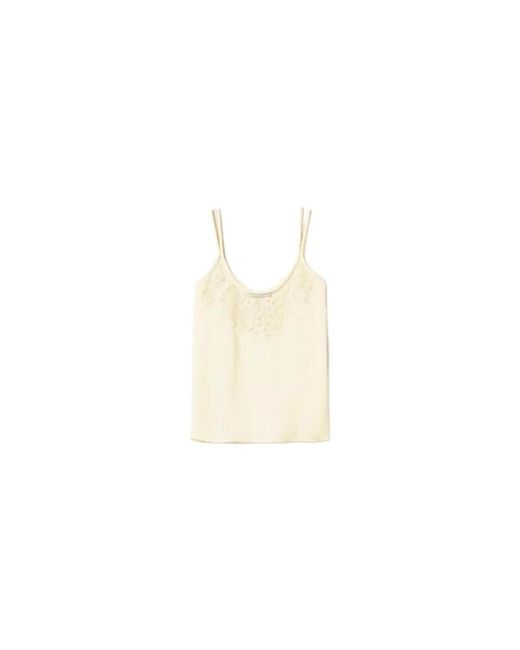 Twinset White Sleeveless Tops