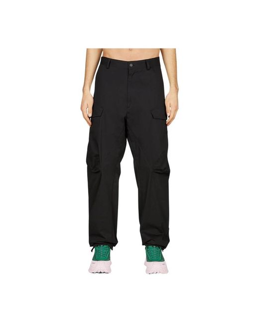 Moncler Black Tapered Trousers for men